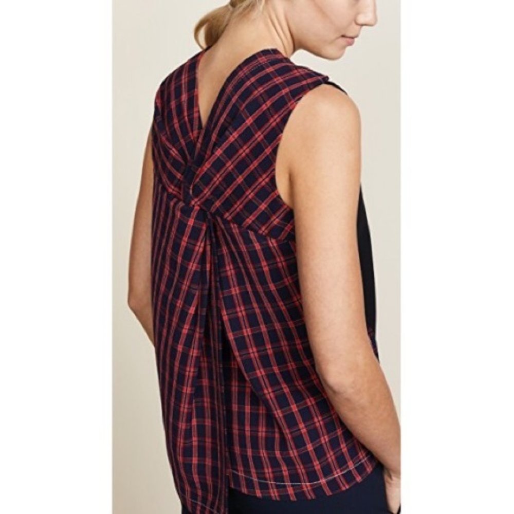 3.1 Phillip Lim Fall 2018 Plaid Top
